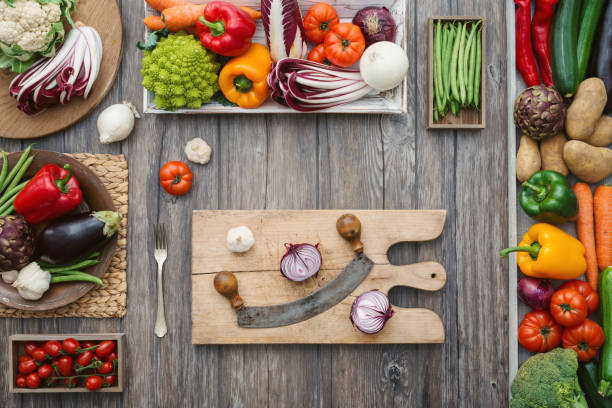 istock Freshly harvested vegetables in the kitchen 1188613218