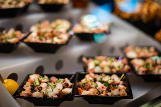 istock Sea food salads 1188615374