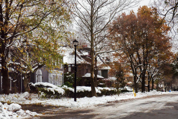 istock pretty residential street 1188617875
