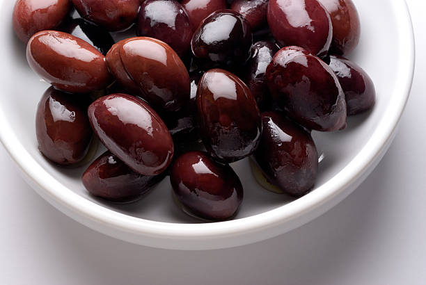 istock Kalamata black olives  in a dish 118861992