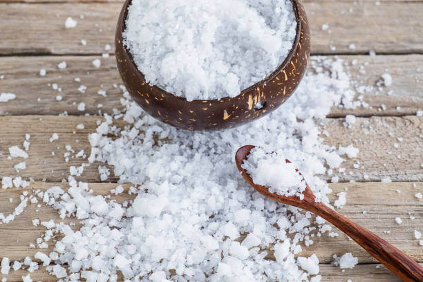 istock Natural salt from the sea on the dining table 1188620346
