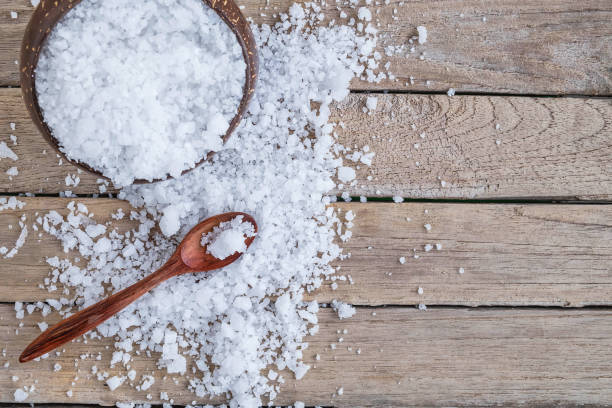 istock Natural salt from the sea on the dining table 1188620348
