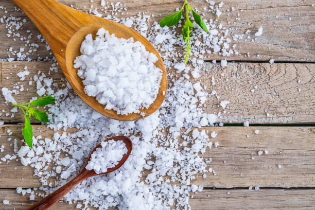 istock Natural salt from the sea on the dining table 1188620363