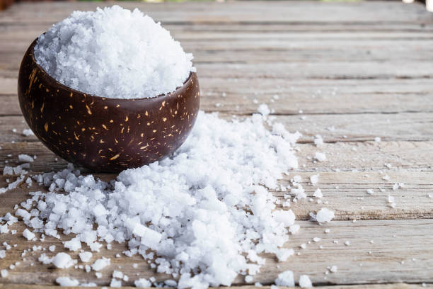 istock Natural salt from the sea on the dining table 1188620365