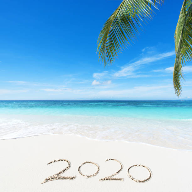 istock 2020 year on the sea shore 1188621137