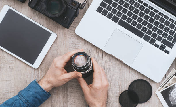 istock Professional photography equipment 1188625619