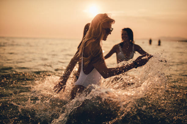 istock Happy moments in the sea 1188626700