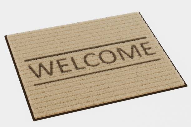 istock Realistic 3d Render of Door Mat 1188629699
