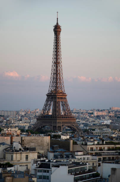 istock Eiffel Tower seen from Arc de Triomphe, Paris, France, Europe 1188630109