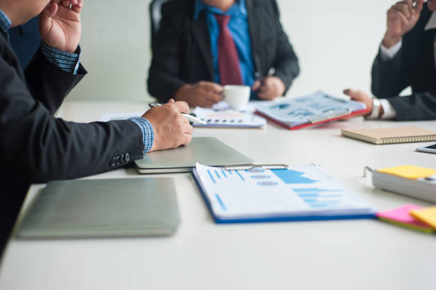 istock Business people meeting to discuss and plan the work. 1188633657