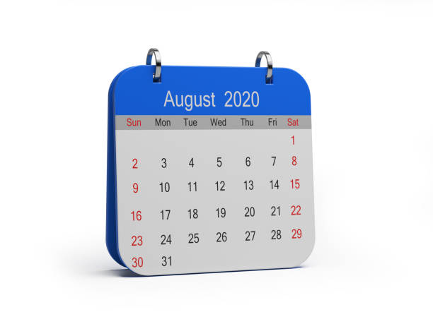istock 2020 calendar with blue cap isolated on white background 1188634050