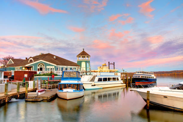 Old Town Waterfront in Alexandria, Virginia