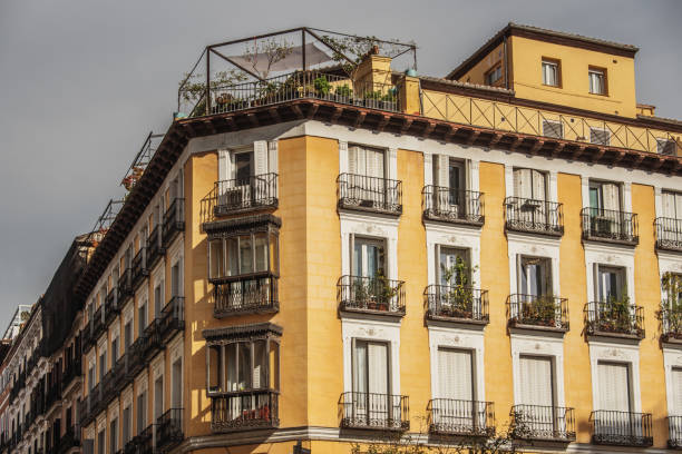 istock Apartment building in Madrid 1188648740
