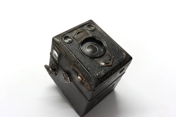 istock Vintage Goerz Frontar 1934 boxes Camera Studio shot Kalyan Maharashtra 1188650822