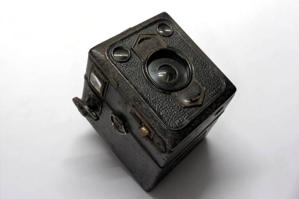 istock Vintage Goerz Frontar 1934 boxes Camera Studio shot Kalyan Maharashtra 1188650825