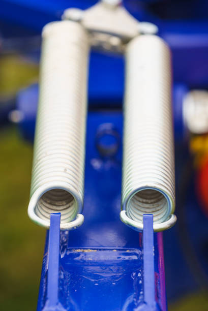 istock Springs on steel big machinery closeup 1188657612