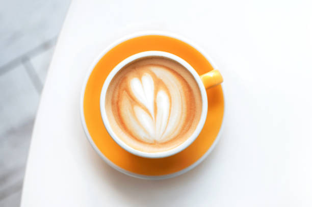 istock Fresh flavored coffee art is on the white background. 1188660415