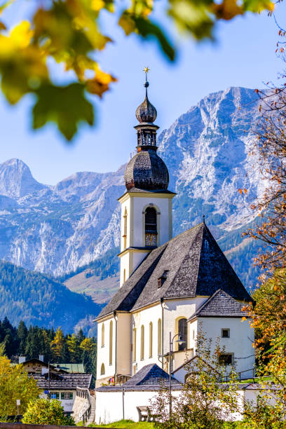 istock famous church in ramsau - austria 1188667415