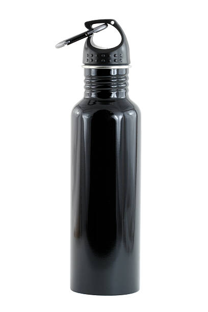 istock Isolated aluminum water bottle 118867137