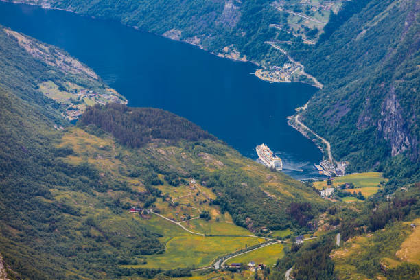istock View on Geirangerfjord from Dalsnibba viewpoint in Norway 1188671828