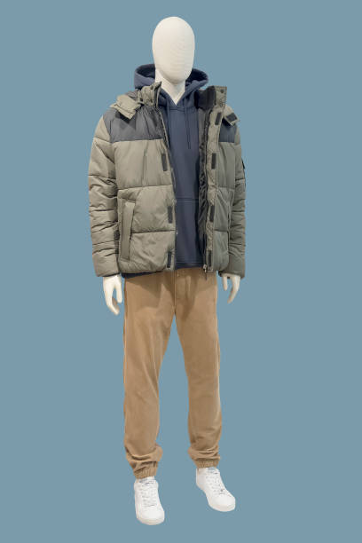 Full-length male mannequin.