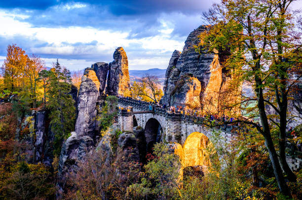 istock view at the famous bastei hills 1188675899