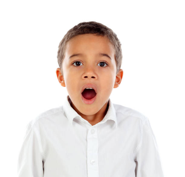 istock Surprised child open his mouth 1188679289