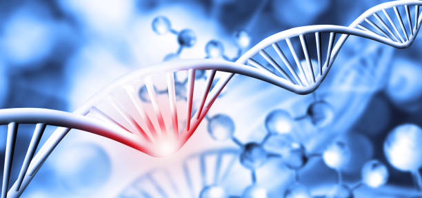 istock abstract 3d image of dna chain on blurred background 1188680089
