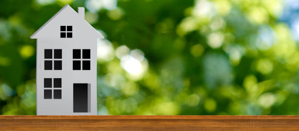 istock image of stylized house in the garden 1188680804