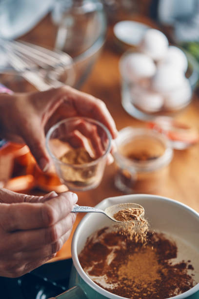istock Preparing Eggnog with Cinnamon for Christmas 1188686658