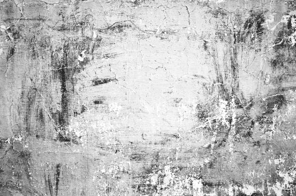 istock Gray concrete cracked old grunge wall texture background 1188696872