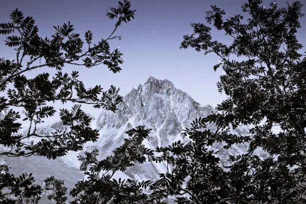 Corvatsch mountain - Upper Engadine valley (Europe - Switzerland - Grisons).