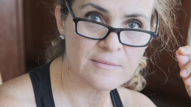 istock Mature woman looking at the camera 1188699489