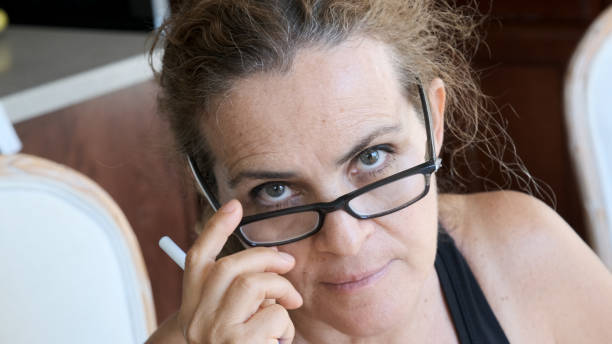 istock Mature woman looking at the camera 1188699514
