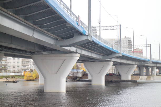istock large transport overpass by the river on a cloudy day 1188700325