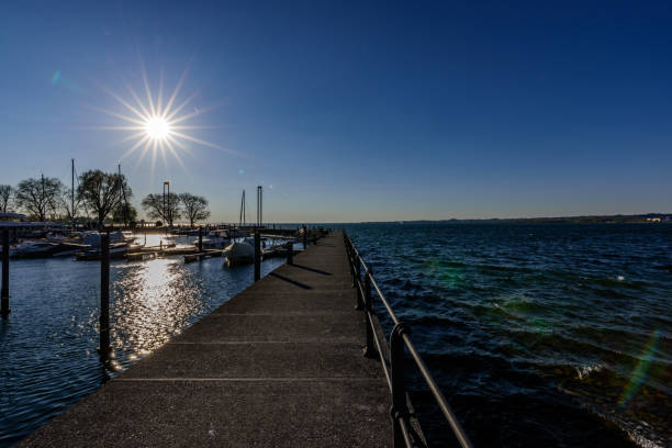 istock Lake Constance on a windy day with a sunstar 1188700500