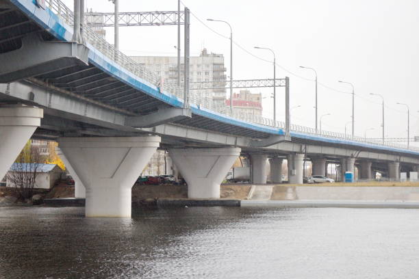 istock large transport overpass by the river on a cloudy day 1188700847