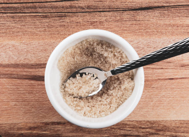 istock Brown sugar placed in the kitchen on the cutting board 1188700937