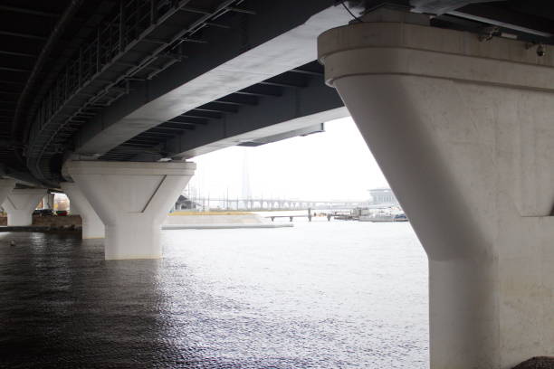 istock large transport overpass by the river on a cloudy day 1188700952