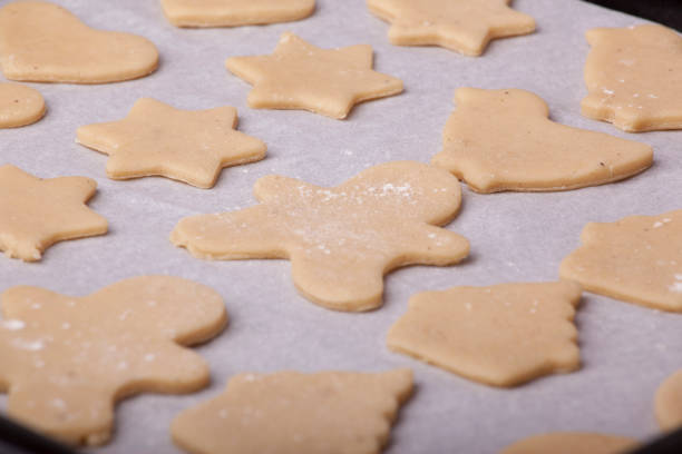 istock Christmas cookies ready to bake 1188700991