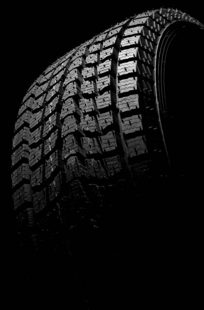 istock Brand new winter tires 1188710741