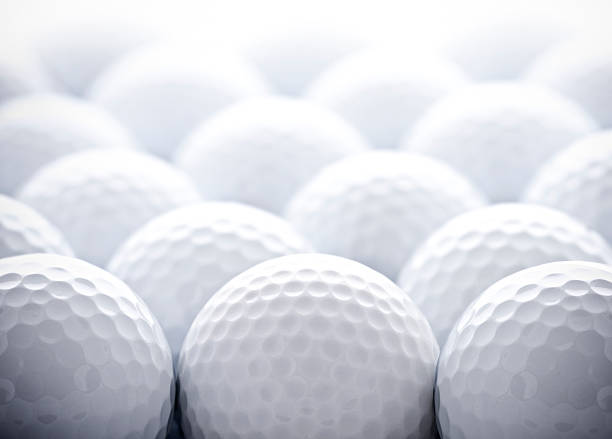 Golf Balls stock photo