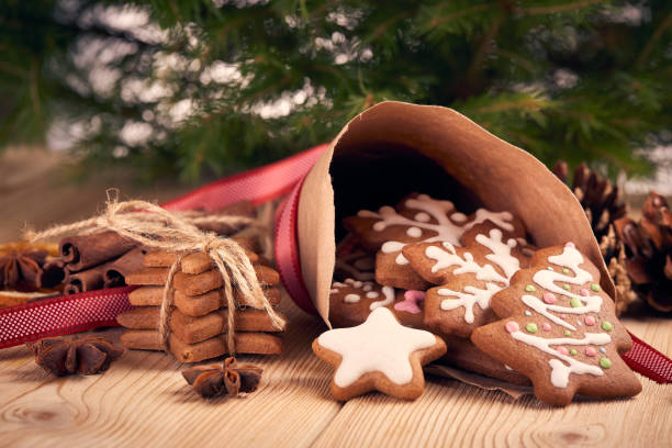 istock Christmas gingerbread cookies. 1188714513