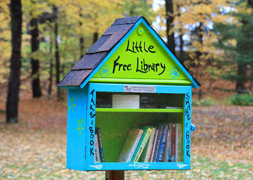 Biblioteca al aire libre gratuita photo