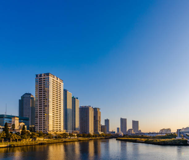 istock Urban buildings and blue sky 1188742836