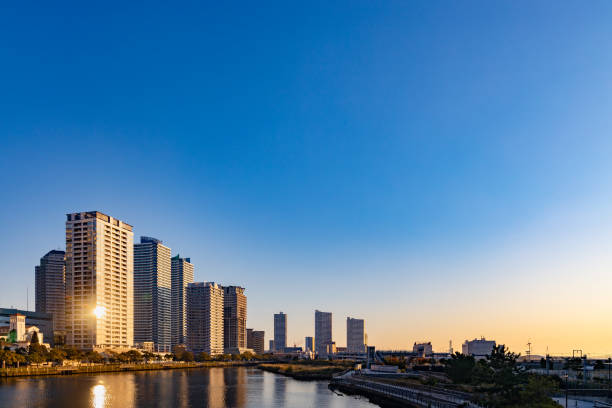 istock Urban buildings and blue sky 1188742915