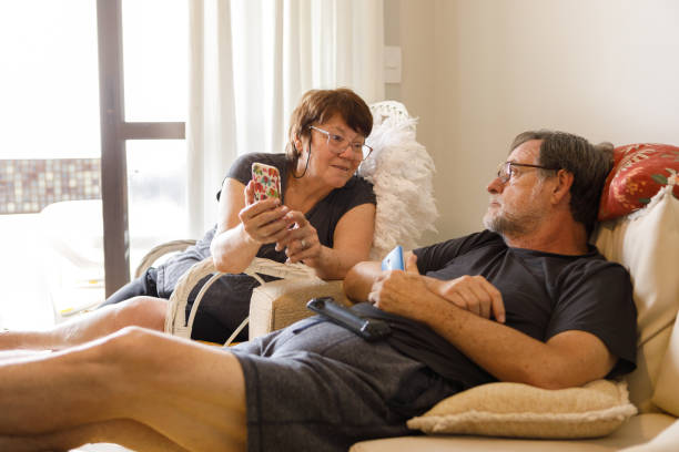istock Seniors using their mobile phones 1188746107