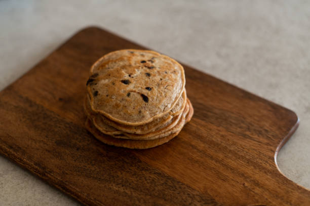 istock stack of vegan chocolate chip pancakes 1188746130