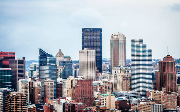 City Downtown - Pittsburgh, Pennsylvania, USA