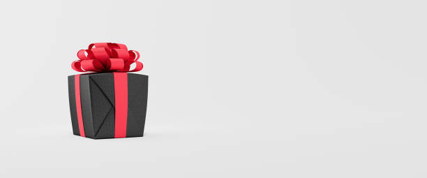 istock Holiday Gift, Celebration, New year, Christmas and Birthday Background with copy space 3d render 1188754548